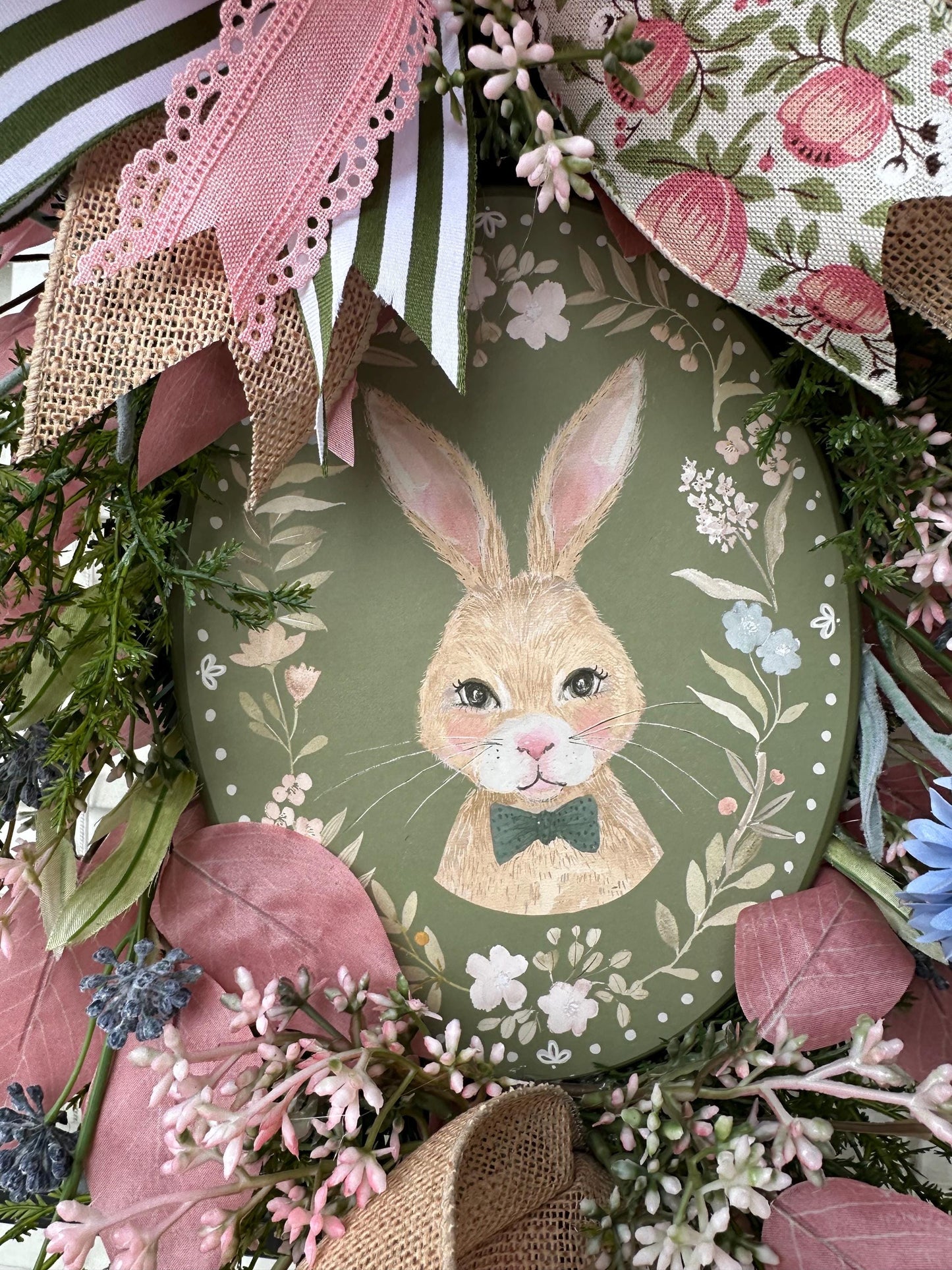 Sweet Oval Bunny Swag